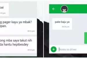 13 Chat kocak kurir ini endingnya absurd banget, ada yang malah takut sendiri