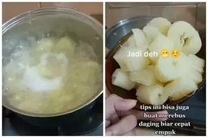Tak bikin boros gas, ini trik merebus singkong cepat empuk hanya dalam 10 menit