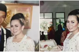 Wajah medok pas akad, pasutri makeup ulang buat foto usai 11 tahun menikah, bedanya bak bumi langit