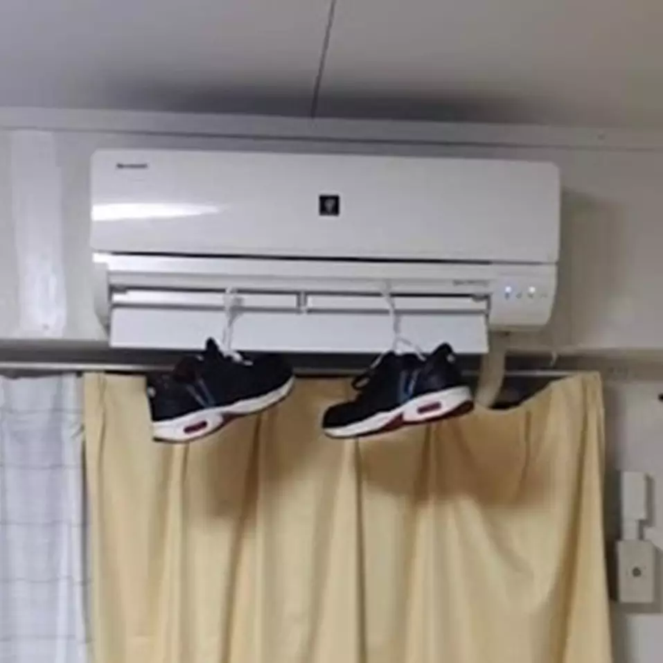 11 Potret kocak orang mengeringkan barang ini idenya di luar nurul, ada-ada saja