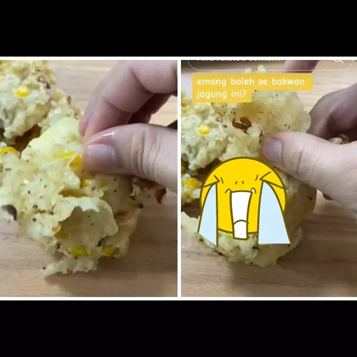 Bikin geleng kepala, bakwan jagung ala warganet ini simpel dibuat tapi auto kerja keras pas makan