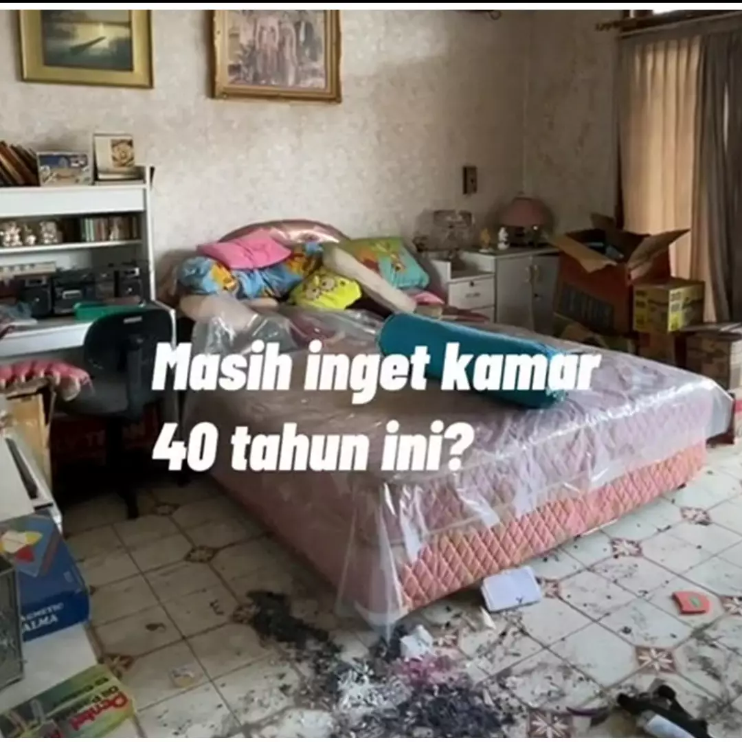 Keramik hancur sampai kasur rayapan, renovasi kamar usia 40 tahun ini hasilnya nggak setengah-setengah