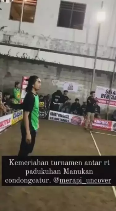 Duta beri reaksi main voli © berbagai sumber