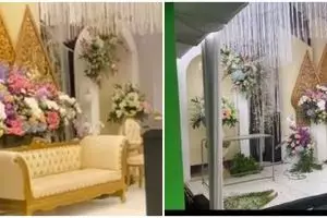 Potret kocak dekorasi nikahan ini bikin fotografer nangis, bikin mikir keras cara ngakalinnya