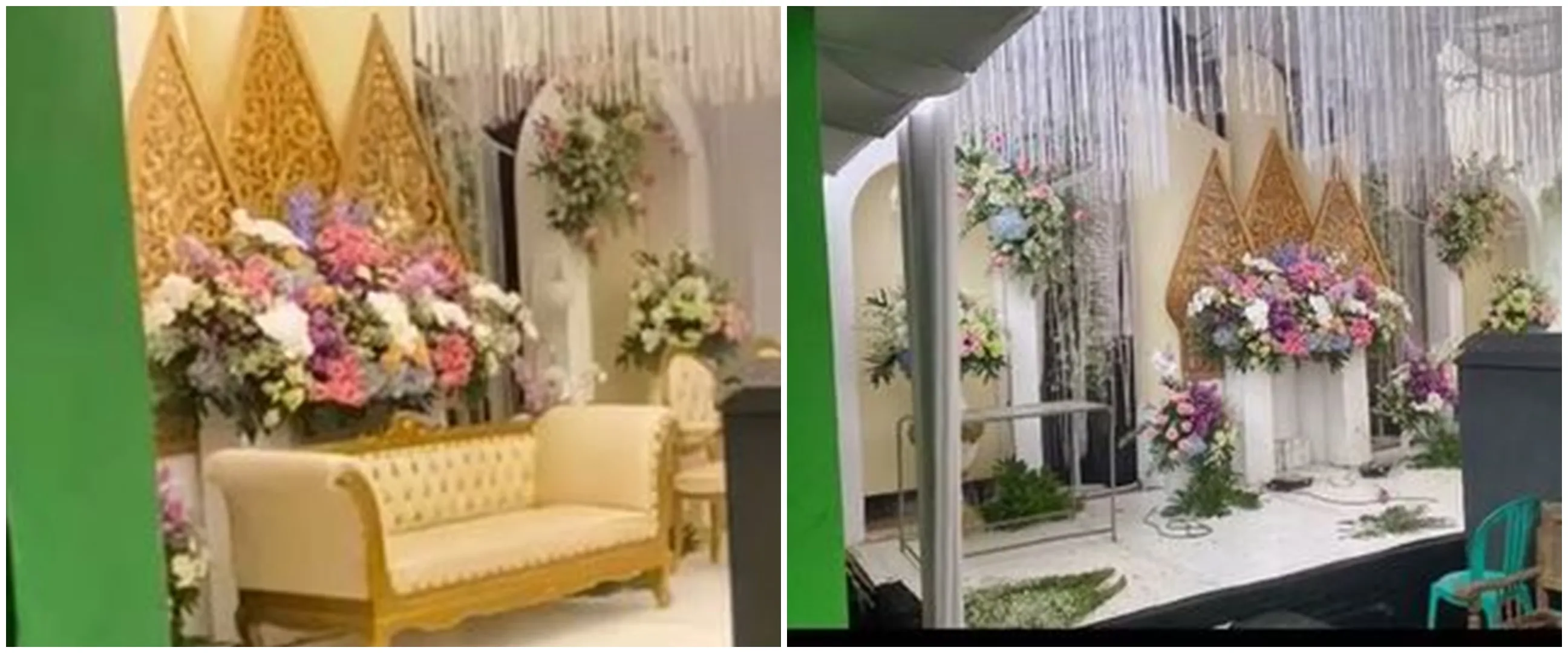 Potret kocak dekorasi nikahan ini bikin fotografer nangis, bikin mikir keras cara ngakalinnya