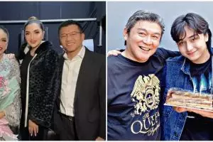 Potret kompak 7 penyanyi 90-an bareng mantan suami, aksi duet Krisdayanti dan Anang bikin heboh