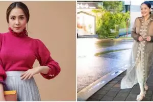 11 Gaya anggun Nagita Slavina berkebaya, penampilannya hadiri acara di Istana Negara bak ibu pejabat