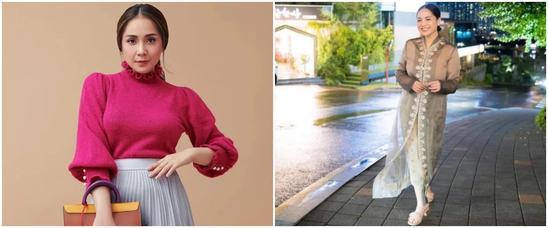 11 Gaya anggun Nagita Slavina berkebaya, penampilannya hadiri acara di Istana Negara bak ibu pejabat