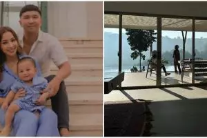 11 Momen staycation mewah Nikita Willy dan keluarga di Lembang, sewa vila Rp 9 juta per malam