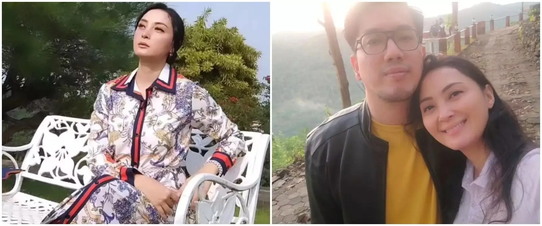 Kembali akur usai gugat cerai lewat DM, ini 11 momen Della Puspita rayakan ultah ke-44 bareng suami