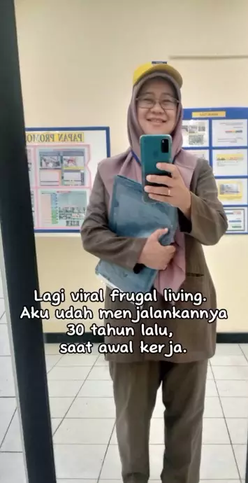 frugal living emak-emak selama 30 tahun © TikTok frugal living emak-emak selama 30 tahun © TikTok