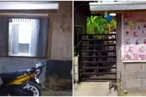 Dari luar tampak seperti kandang, 10 potret rumah buka pintu tampak dapur ini dalamnya bikin melongo