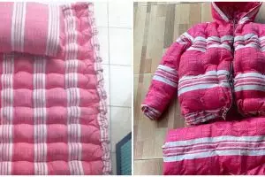 Pria ini bagikan outfit kocak ala kaum rebahan agar tetap hangat kala dingin, bikin nggak habis pikir