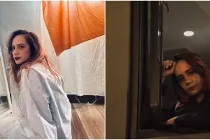 Makin pede dengan penampilan baru, 9 gaya pemotretan Putri Anne pamer tato ini bikin lihat dua kali