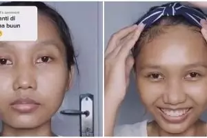 Tampil polos sehari-hari, 9 transformasi ART usai di-makeup ini nggak kalah cantik dari top model
