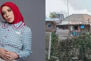 Dulu pernah tinggal di pinggir kali kini huniannya mewah, intip 11 transformasi rumah Melly Goeslaw
