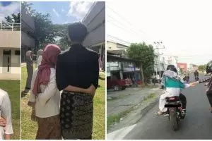 11 Foto kocak pasangan dipotret dari belakang ini alih-alih romantis malah bikin ngakak
