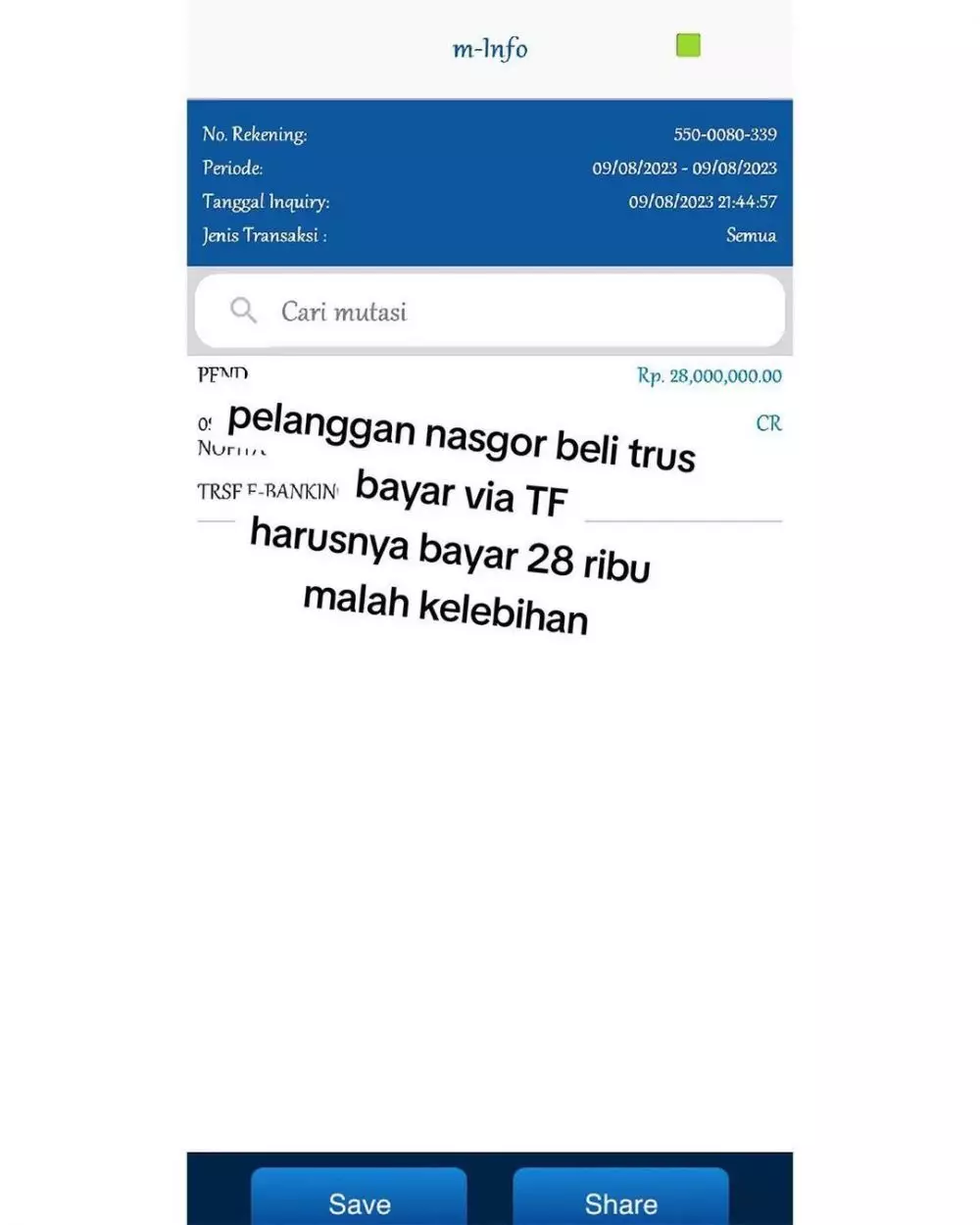 tukang nasi goreng kembalikan uang salah transfer TikTok tukang nasi goreng kembalikan uang salah transfer TikTok
