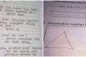 Absurdnya nggak ada lawan, 11 potret jawaban pelajar saat ujian ini bikin tepuk jidat
