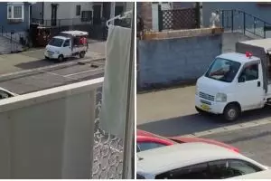 Momen kocak WNI ketemu mobil tahu bulat di Jepang, sound ikonik sukses go international