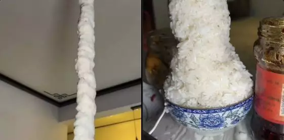 potret kocak porsi nasi Berbagai sumber