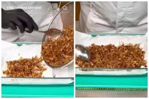 Tanpa diberi tepung atau cuka, ini trik bikin bawang merah goreng yang renyah tahan lama