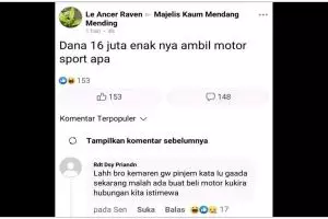 11 Potret kocak orang minta saran di Facebook ini komentarnya nyeleneh abis, bikin tepuk jidat