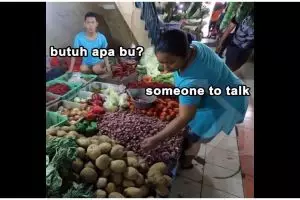 15 Potret kocak meme tanya jawab di pasar endingnya malah curhat, kocak tapi pilu