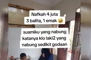 Sesal ibu 3 anak jalani frugal living, caranya ngirit bisa nabung Rp 1 juta ini serasa 'mau gila'