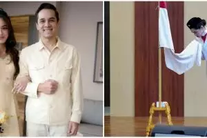 Bikin bangga Rionaldo Stockhorst, ini 7 momen sang anak Shaista terpilih jadi paskibra di sekolah