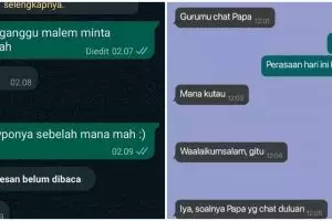 11 Chat kocak sama orang tua ini ngeselin pol, ada yang typo tapi nggak tanggung jawab