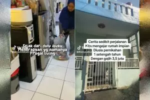 Sejak kecil diajari frugal living oleh ibu, generasi sandwich ini punya rumah meski gaji Rp 3,5 juta