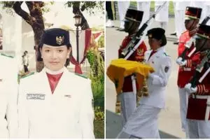 Pasangan suami istri ini dulu sama-sama anggota paskibraka, 11 potret terbarunya kini jadi polisi 