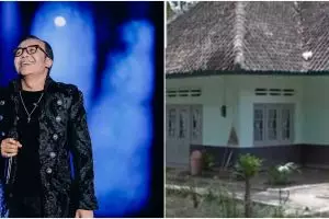 Penampakan rumah masa kecil 11 penyanyi tampan ini jauh dari kata mewah, milik Anang kini terbengkalai