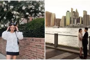 Pertama kali dampingi suami upacara di luar negeri, begini 9 pesona Enzy Storia pakai baju adat Betawi