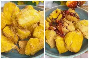 Tanpa tepung terigu atau baking soda, ini trik goreng tahu agar super renyah dan tak keras