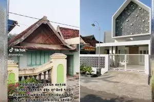 Rombak rumah peninggalan nenek, 9 potret renovasi hunian jadul jadi kekinian bikin lupa bentuk aslinya