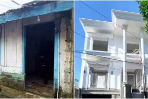 Dihina miskin, wanita pamer buah manis kerja keras bisa bangun rumah mewah, ini 9 huniannya bak istana