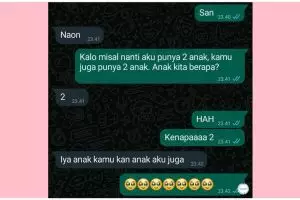 Awalnya mikir, 11 chat lucu gombalan ini endingnya sukses auto bikin klepek-klepek