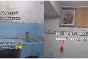 Dapur kumuh mirip kamar mayat, intip 10 transformasinya usai makeover jadi bikin betah masak