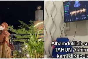 Kisah pilu perjuangan pasutri menanti buah hati 10 tahun, istri meninggal usai melahirkan