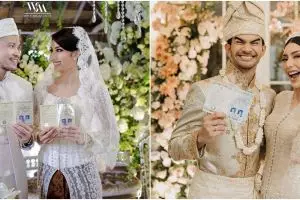 Tampil anggun berkebaya bak princess, intip 9 beda gaya pernikahan pertama dan kedua Tyas Mirasih