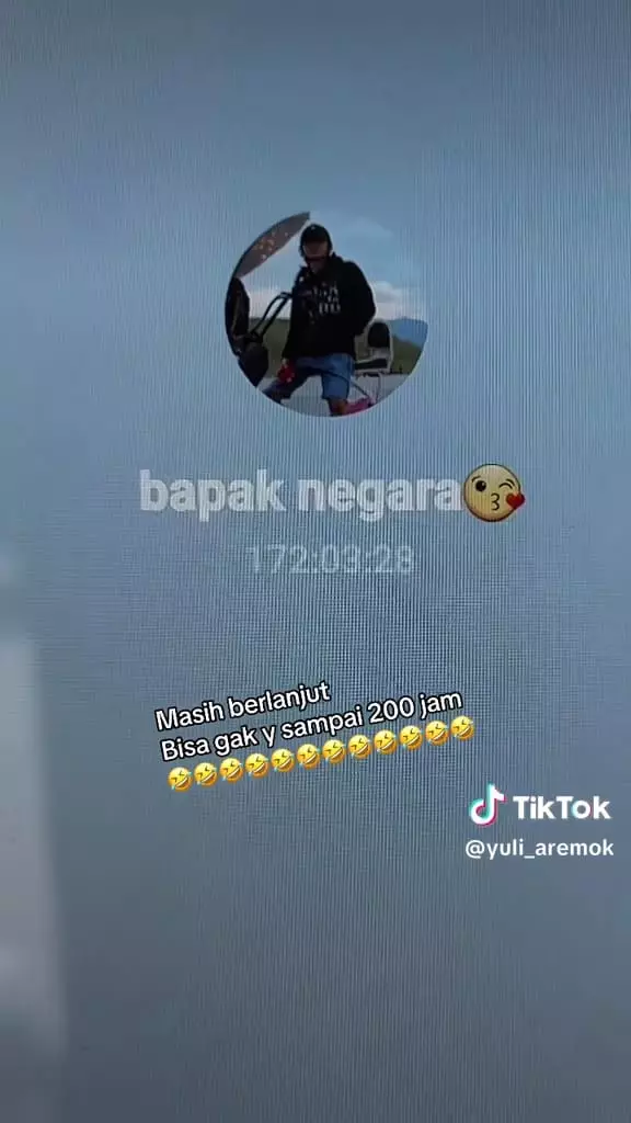 Pasangan teleponan ratusan jam © TikTok