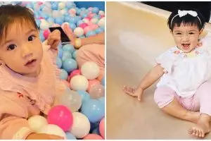 Rayakan ultah ke-1 tanpa sang ayah, 9 potret Amala putri Irish Bella kenakan hijab bikin salah fokus