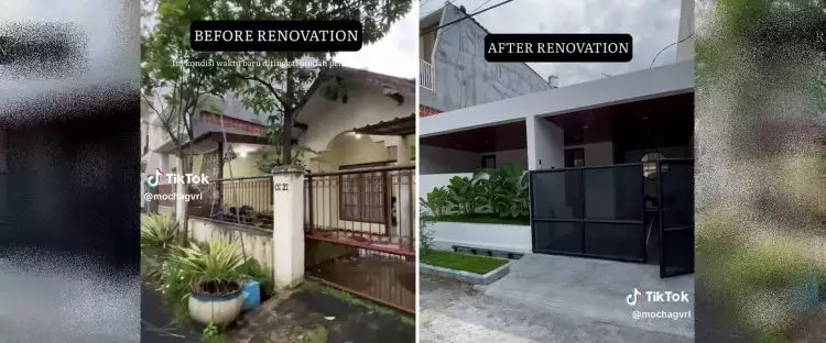 11 Potret before-after renovasi rumah tua jadi hunian modern, berasa beli baru