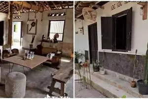 Dari luar tampak biasa, 11 potret rumah lawas di kampung ini desain kamarnya estetik pol