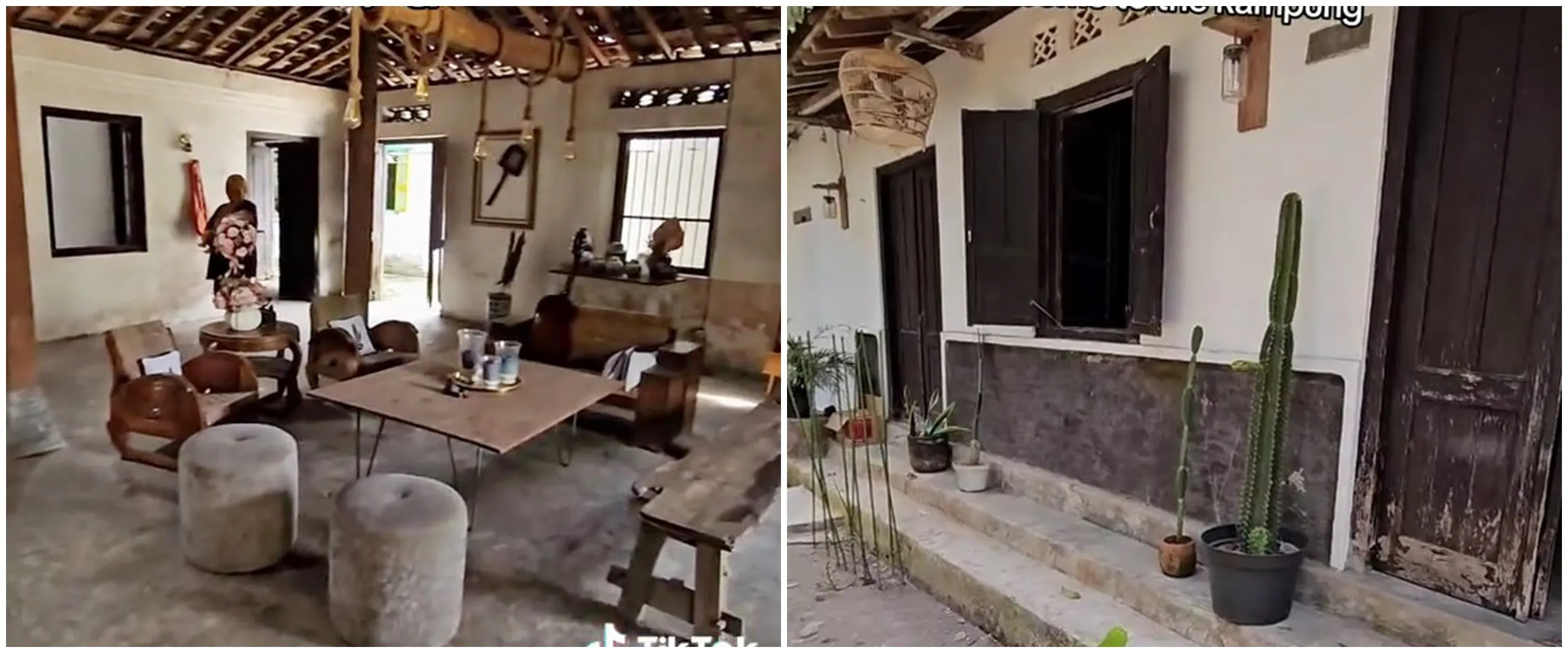Dari luar tampak biasa, 11 potret rumah lawas di kampung ini desain kamarnya estetik pol