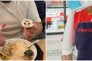 Gegara nggak hati-hati, 11 potret kocak momen tumpah ini endingnya bikin ngelus dada