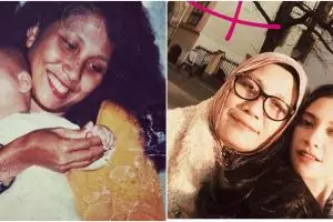 Tak lagi diakui sebagai anak, 11 potret kebersamaan Indah Permatasari dan ibunya yang bikin haru