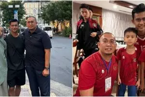 Dulu ngefans kini jadi menantu, intip 9 potret kedekatan Pratama Arhan dengan mertuanya